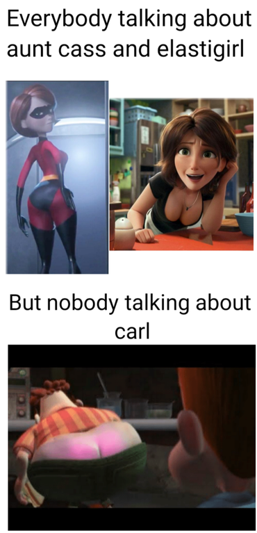 muscle - Everybody talking about aunt cass and elastigirl But nobody talking about carl