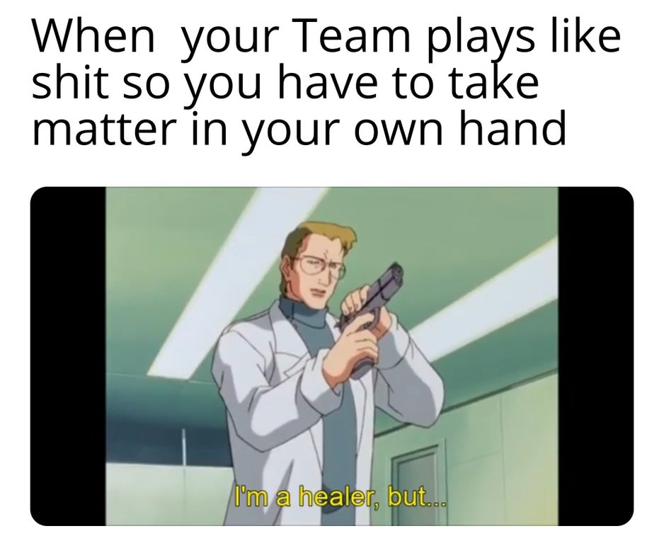 prince of tennis memes - When your Team plays shit so you have to take matter in your own hand I'm a healer, but...