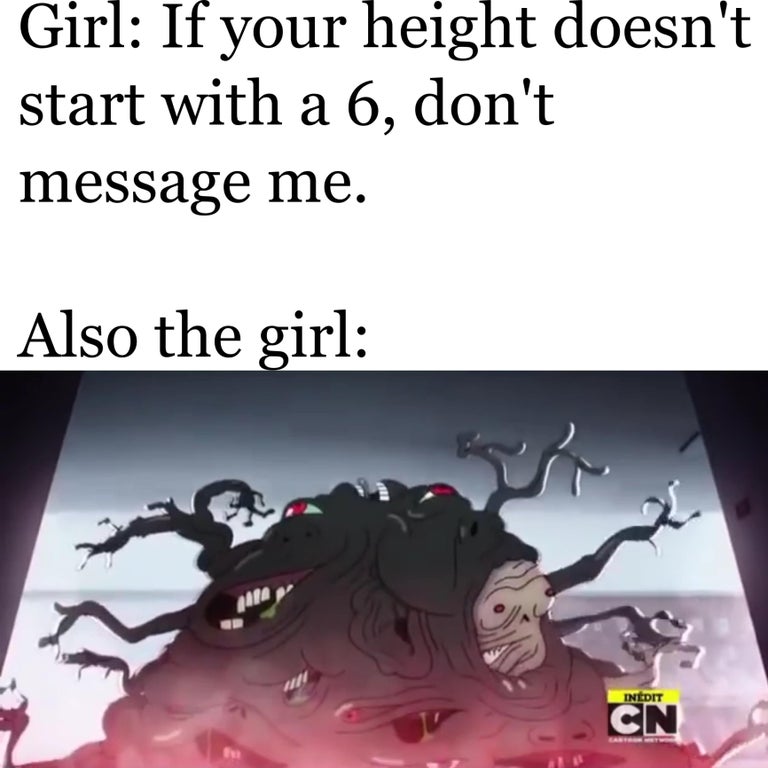 gargaroth the devourer - Girl If your height doesn't start with a 6, don't message me. Also the girl Inedit Cn