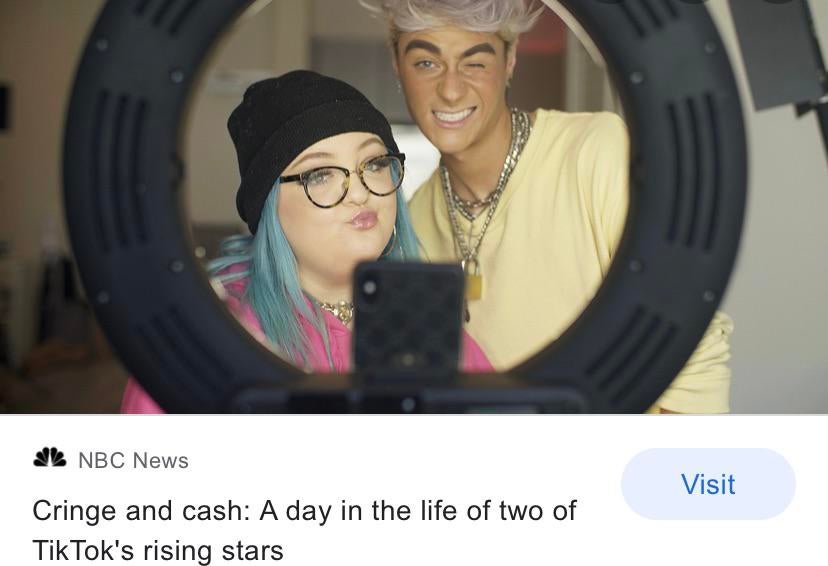 2019 tiktok trends - 28 Nbc News Visit Cringe and cash A day in the life of two of Tik Tok's rising stars