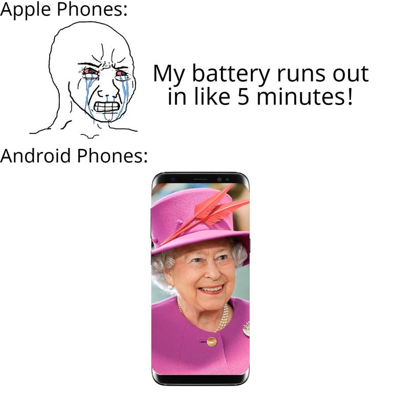 head - Apple Phones My battery runs out in 5 minutes! Android Phones