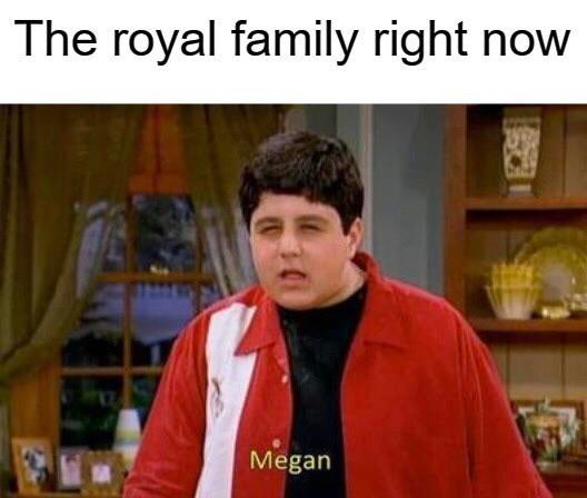 The royal family right now Megan