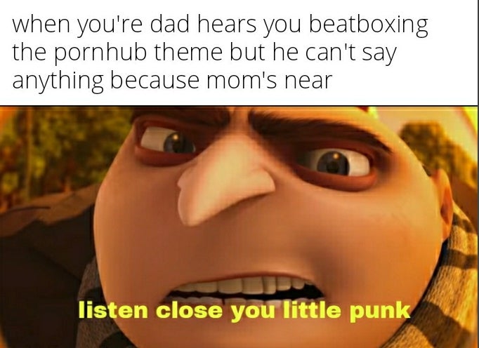 state bank of patiala - when you're dad hears you beatboxing the pornhub theme but he can't say anything because mom's near listen close you little punk