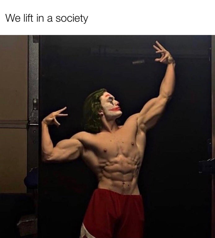 muscle - We lift in a society