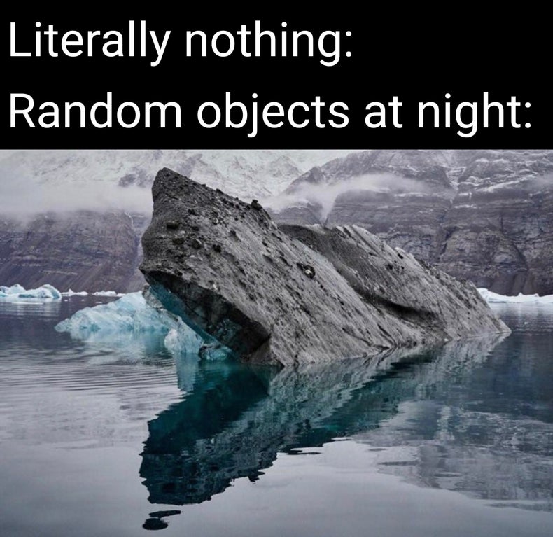 Nature - Literally nothing Random objects at night