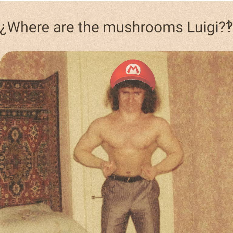bad dating site - Where are the mushrooms Luigi? M 3