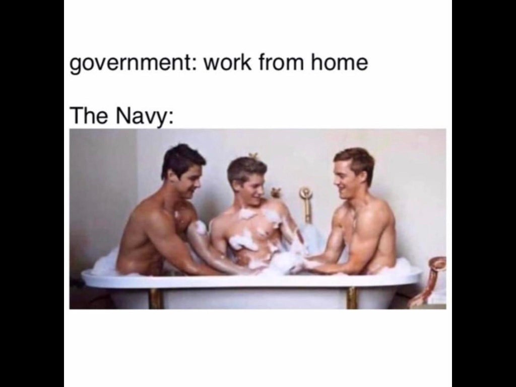 muscle - government work from home The Navy