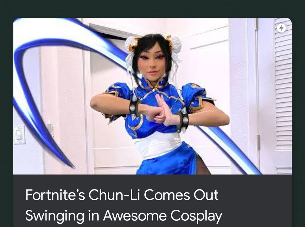 Fortnite's ChunLi Comes Out Swinging in Awesome Cosplay