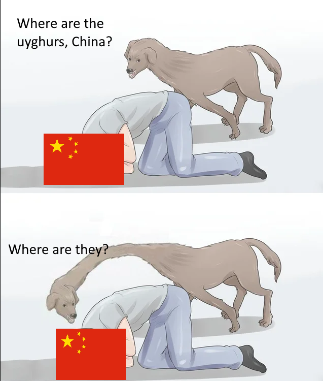 horse - Where are the uyghurs, China? Where are they?