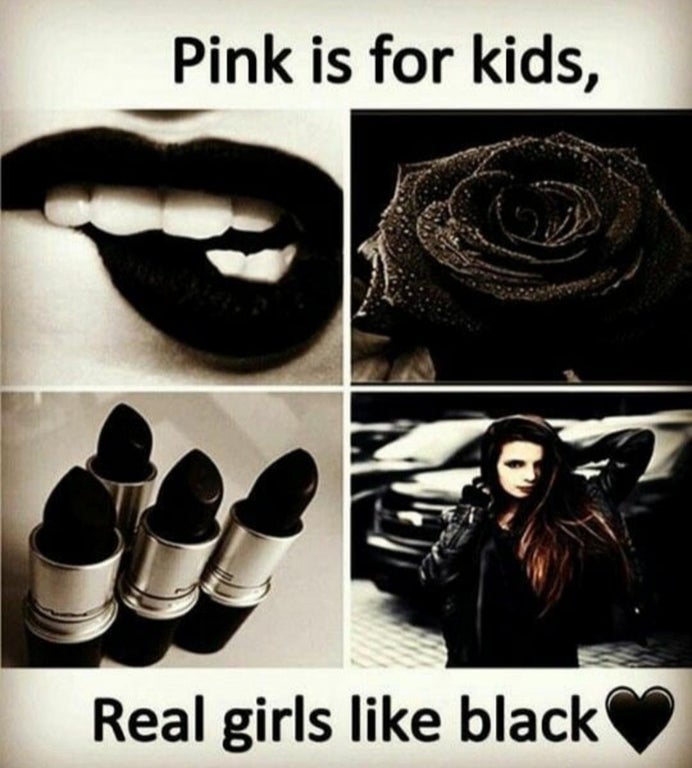 black hair - Pink is for kids, Real girls black