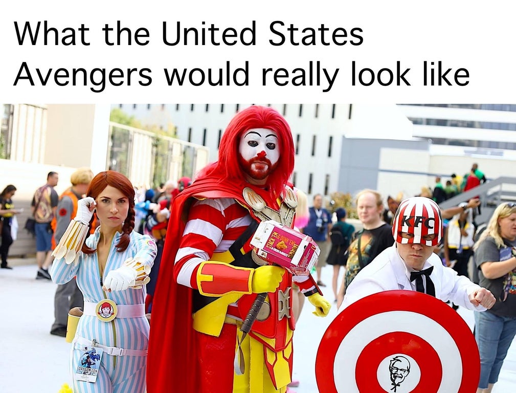 clown - What the United States Avengers would really look ng 1 Seression