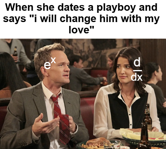 robin barney how i met your mother - When she dates a playboy and says "i will change him with my love" d dx