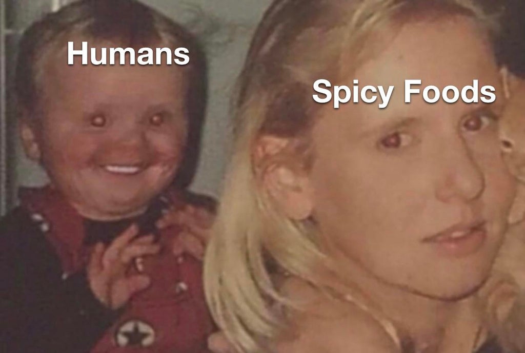 head - Humans Spicy Foods