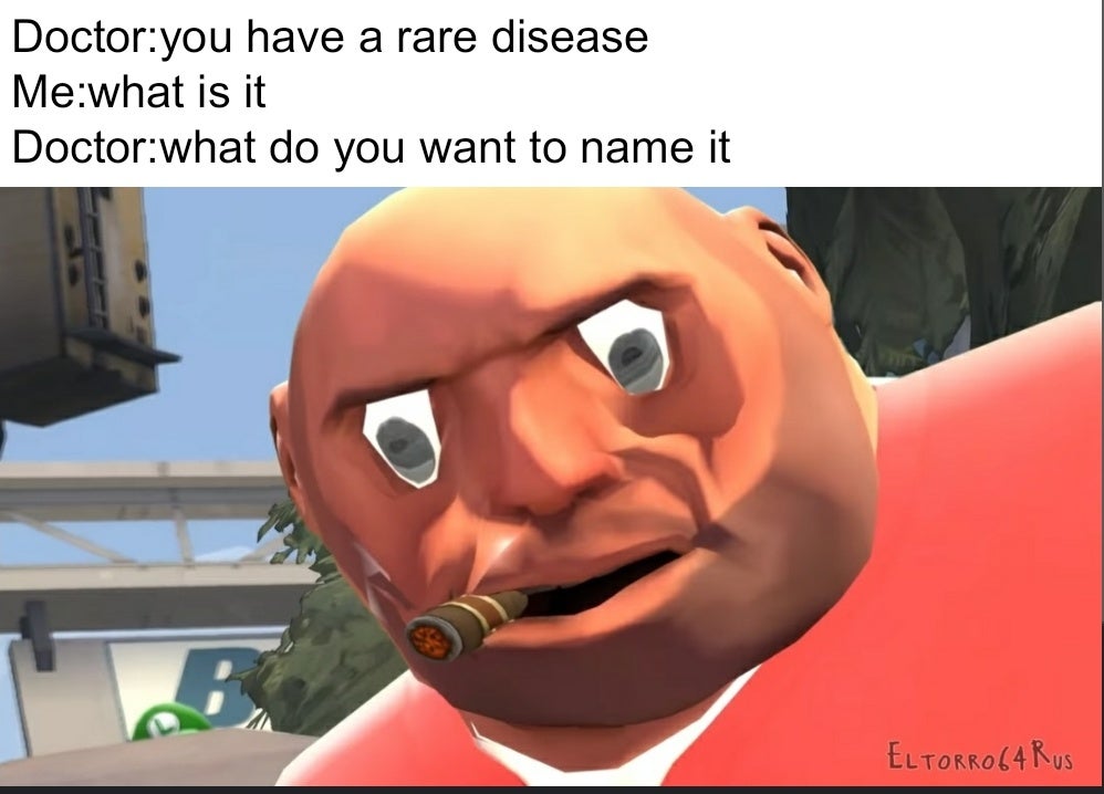 cartoon - Doctoryou have a rare disease Mewhat is it Doctorwhat do you want to name it ELTORRO64 Rus