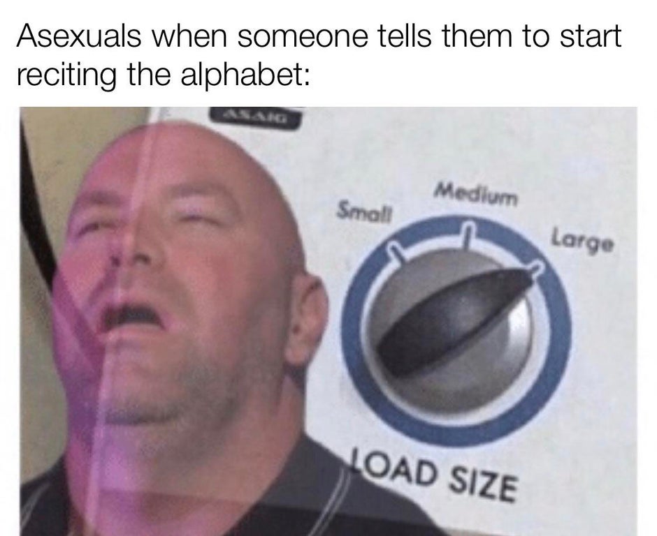 welcome to fabulous las vegas sign - Asexuals when someone tells them to start reciting the alphabet Ana Medium Small Large Load Size