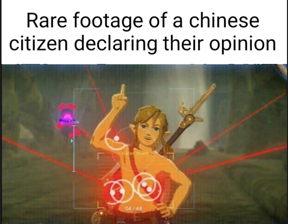 fun - Rare footage of a chinese citizen declaring their opinion Zoom 0448