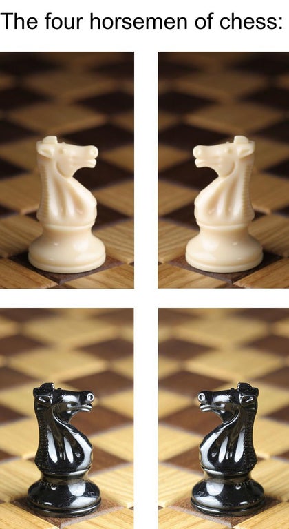 chess - The four horsemen of chess U