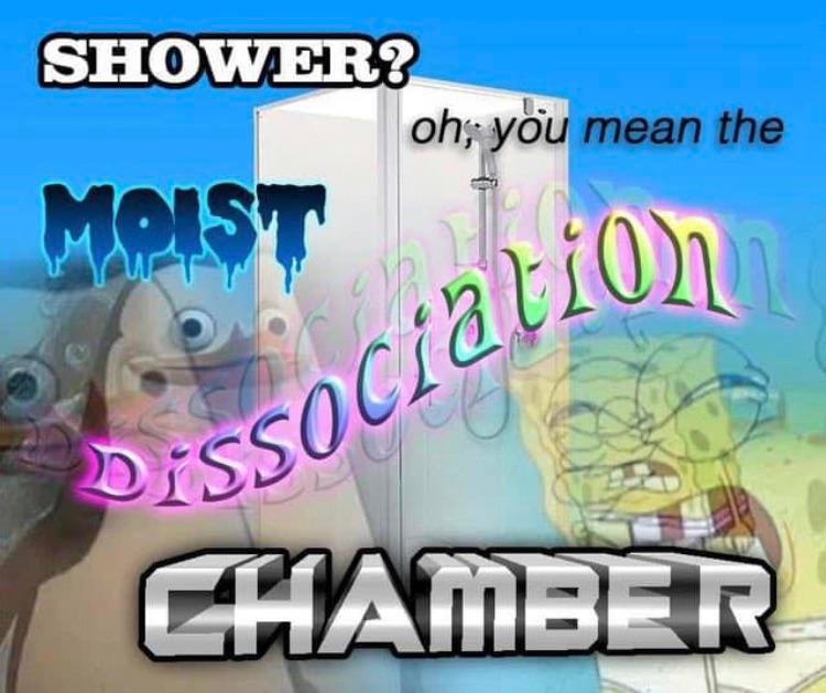 world - Shower? oh; you mean the Moist Sissociatio Chamber