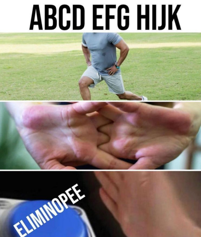 funny memes - old memes - Abcd Efg Hijk Eliminopee