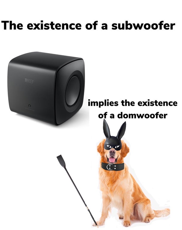 snout - The existence of a subwoofer Mke implies the existence of a domwoofer C