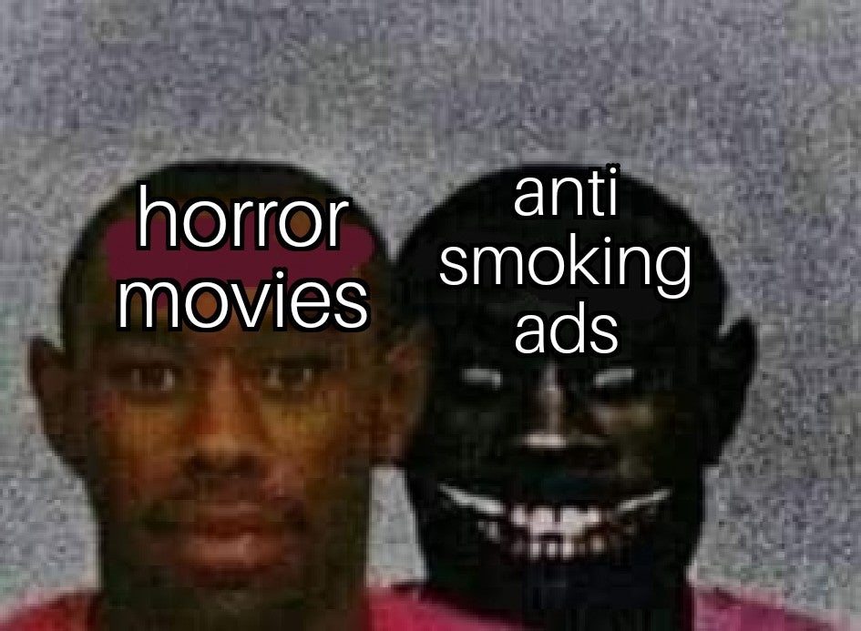 miles morales kilometers sin - horror movies anti smoking ads Te
