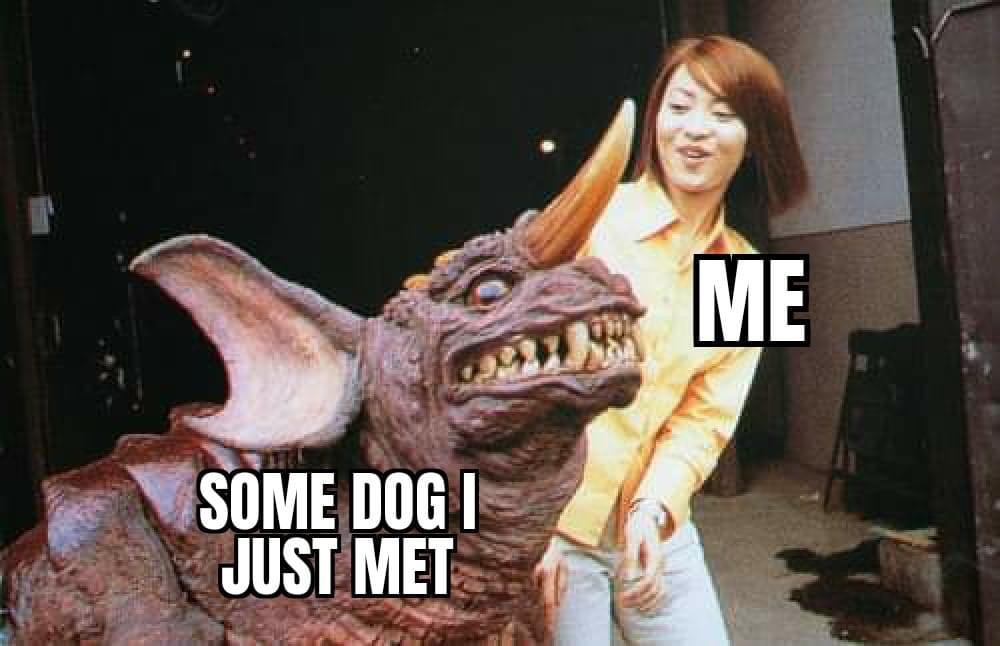 godzilla giant monsters all out attack baragon - Me Some Dog I Just Met