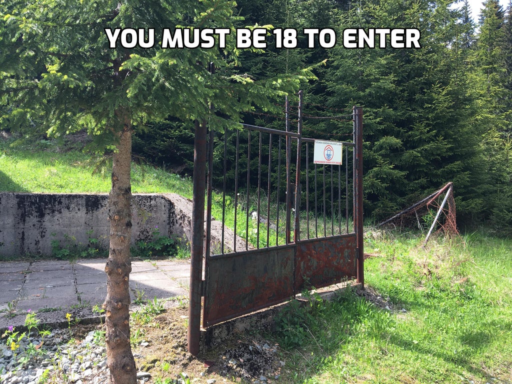 nature reserve - You Must Be 18 To Enter