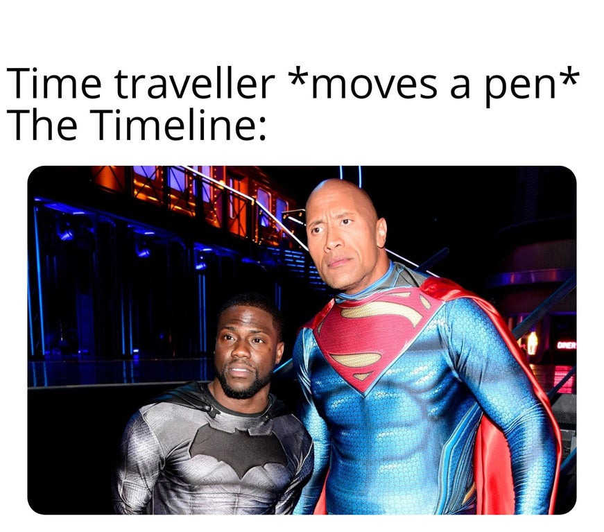 muscle - Time traveller moves a pen The Timeline Oner