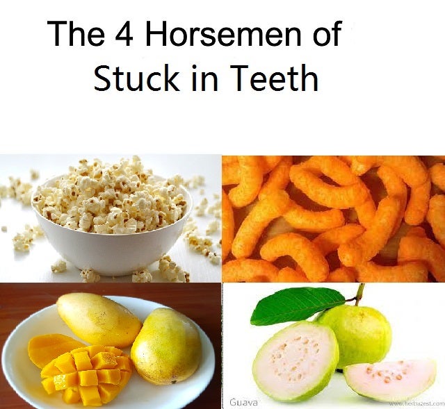 dank memes and pics - junk food - The 4 Horsemen of Stuck in Teeth Guava