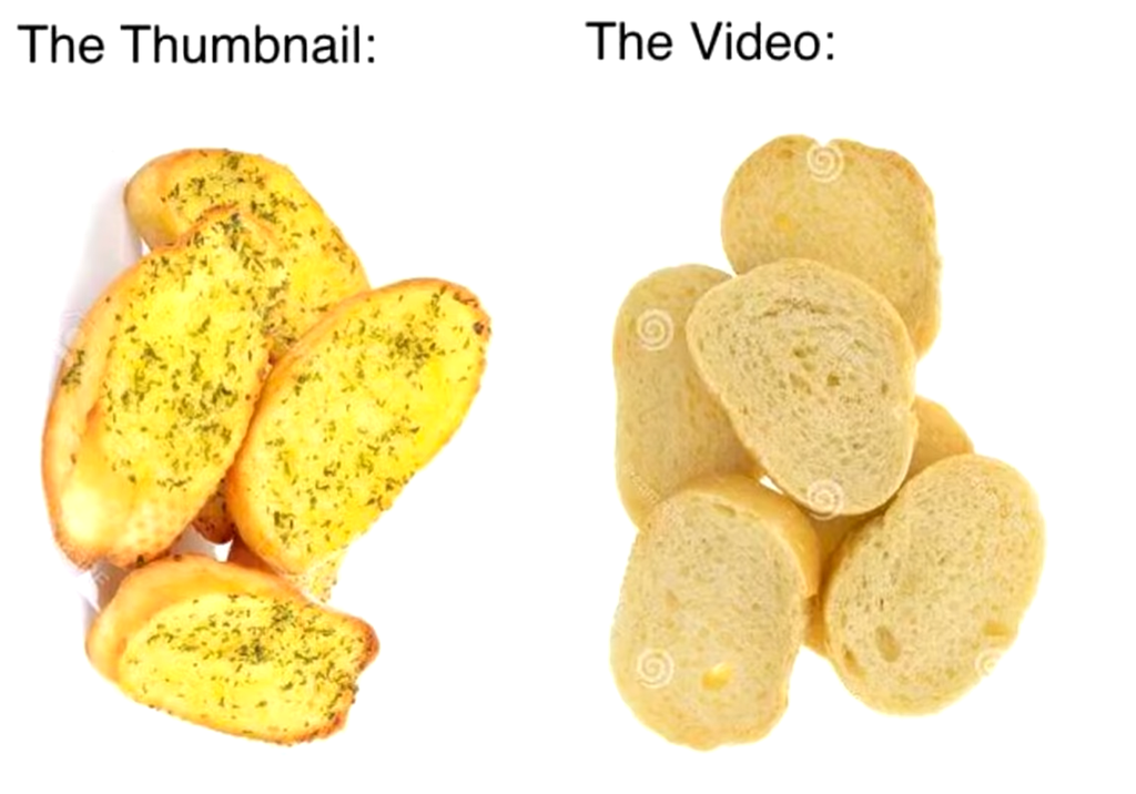 junk food - The Thumbnail The Video