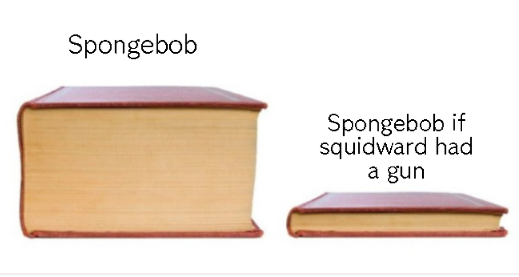 box - Spongebob Spongebob if squidward had a gun