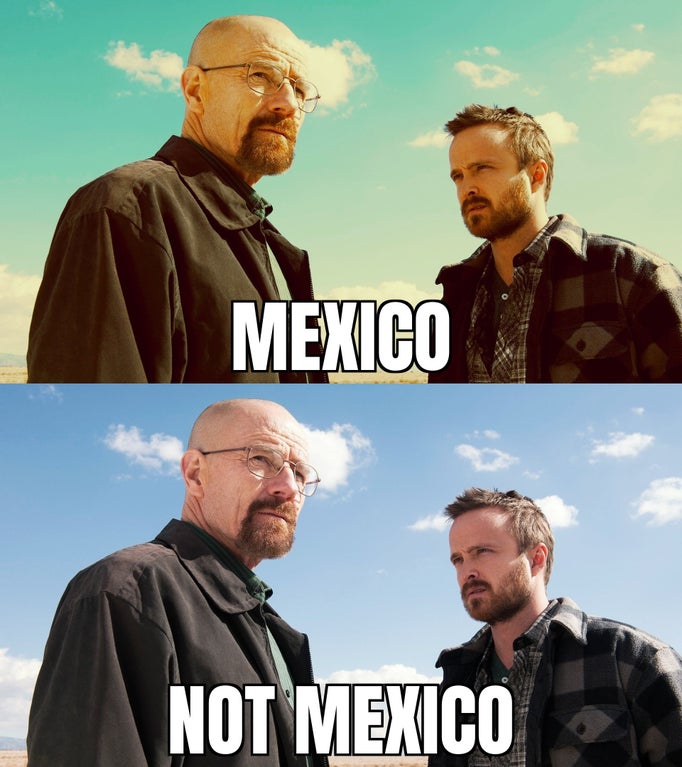 pink breaking bad - Mexico Not Mexico