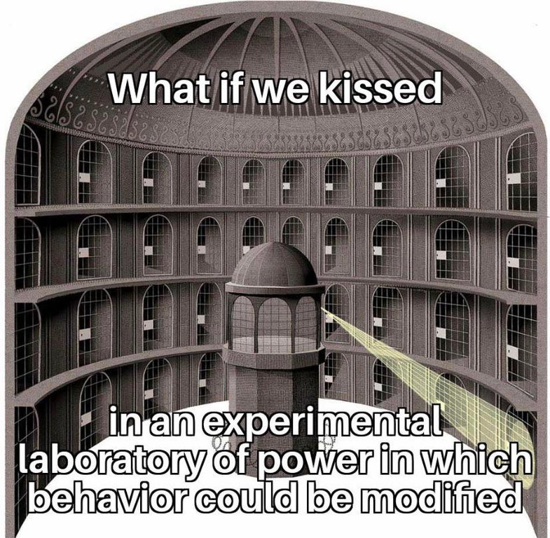 adam simpson panopticon - What if we kissed Jalsasasass in an experimental laboratory of power in which behavior could be modified