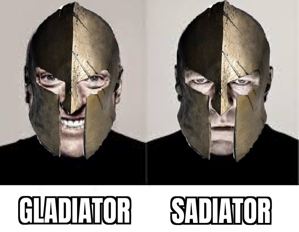 head - Gladiator Sadiator