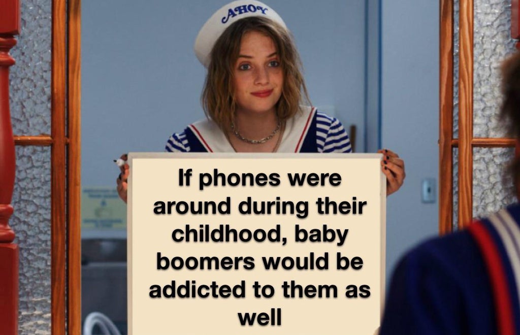 that's a fact meme - Ahog If phones were around during their childhood, baby boomers would be addicted to them as well