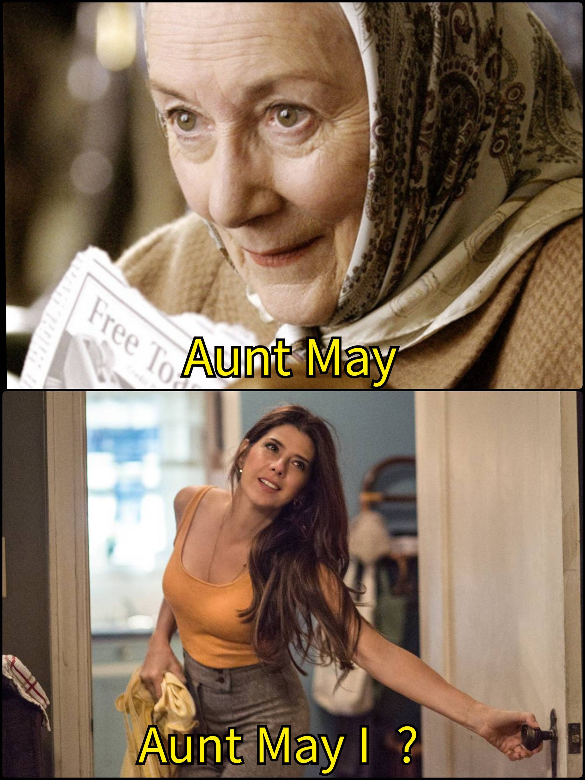 marisa tomei - Sce Free Toh Aunt May Aunt May ?