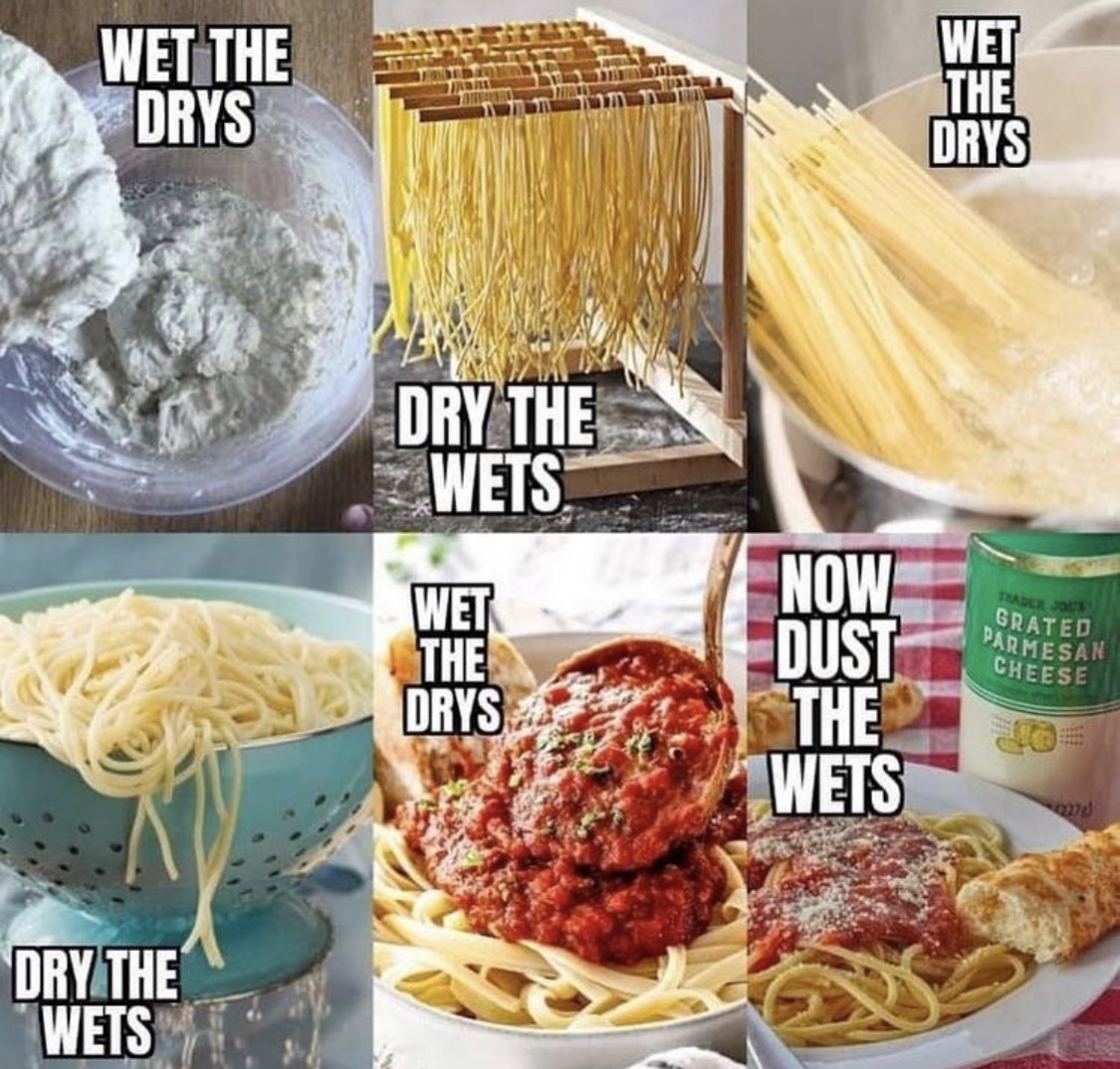dank memes - Spaghetti - Wet The Drys Wet The Drys Dry The Wets Radek JO1 Wet The Drys Grated Parmesan Cheese Now Dust The Wets Dry The Wets