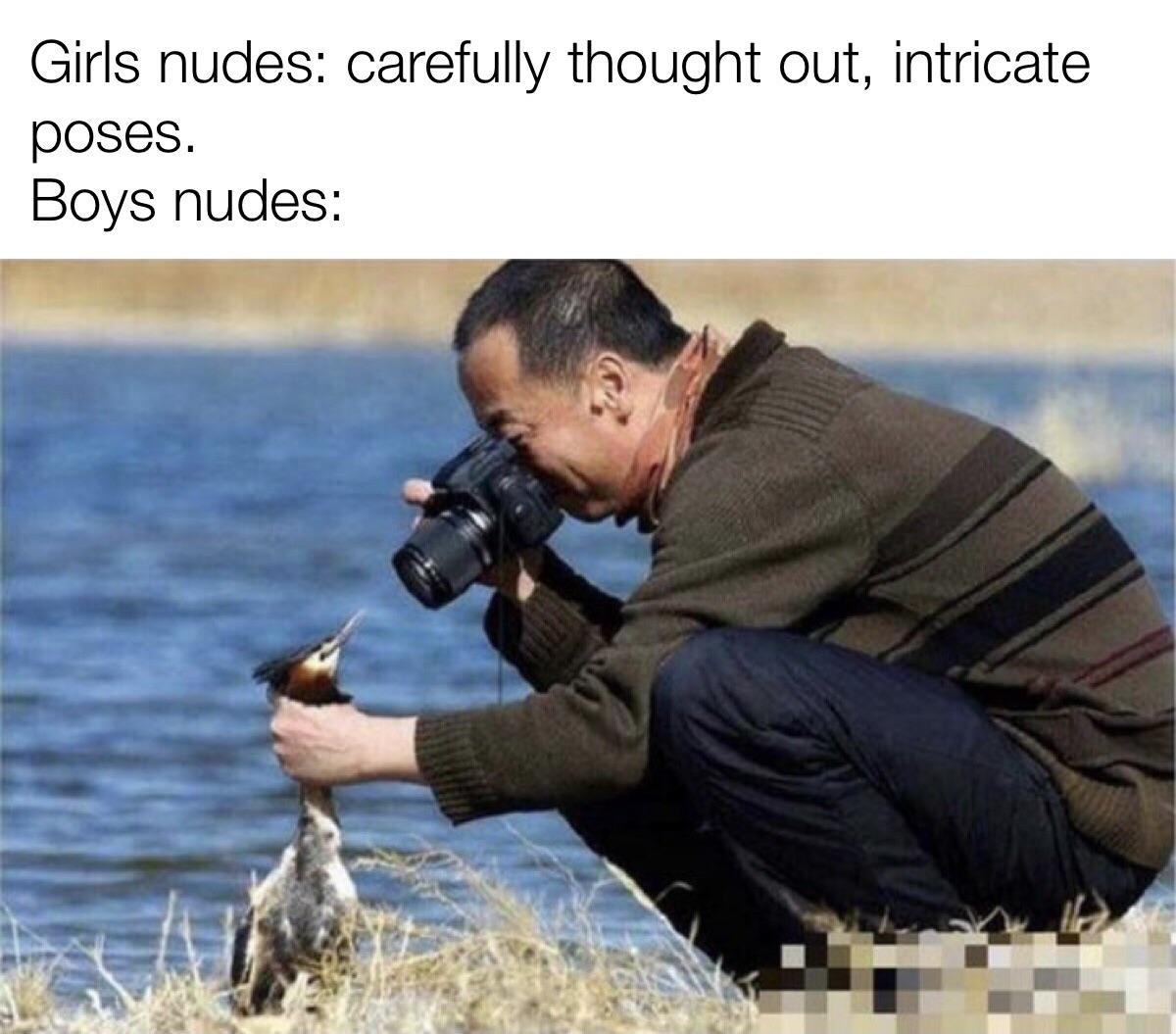 bird photographer - Girls nudes carefully thought out, intricate poses. Boys nudes