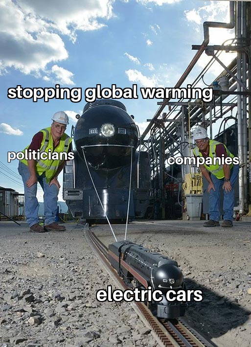 stopping global warming 621 politicians companies electric cars