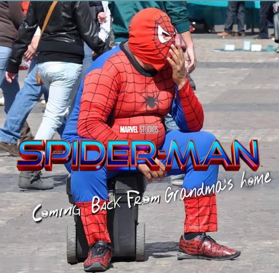 Marvel Studios Spiderman Coming back from Grandma's home