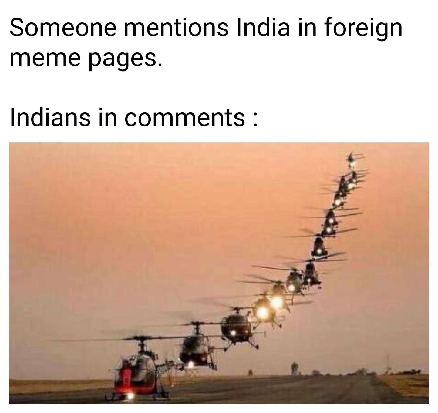 relative result memes - Someone mentions India in foreign meme pages. Indians in