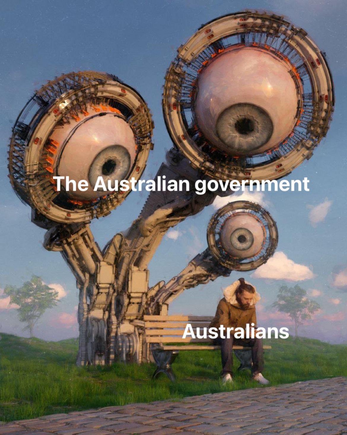 privacy artwork - The Australian government Australians
