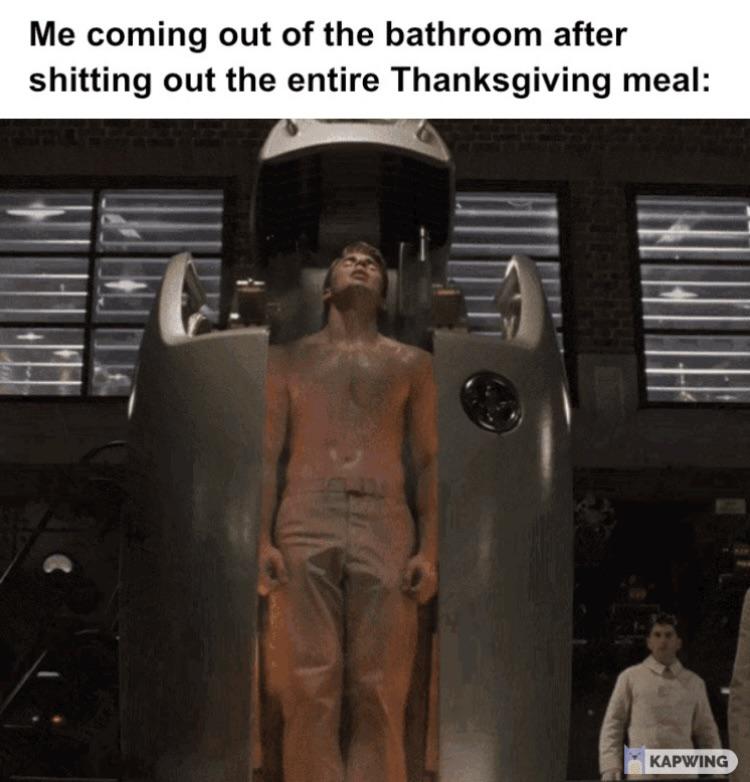 steve rogers gif transfo - Me coming out of the bathroom after shitting out the entire Thanksgiving meal Kapwing