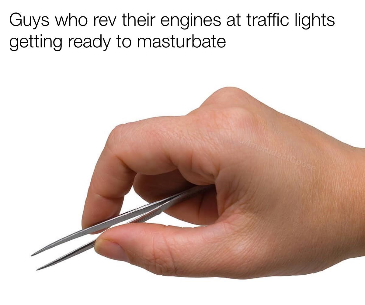 pad to pad grip - Guys who rev their engines at traffic lights getting ready to masturbate Imprudentuose
