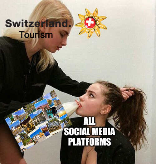 dank memes - fresh milk meme - Switzerland. Tourism All Social Media Platforms
