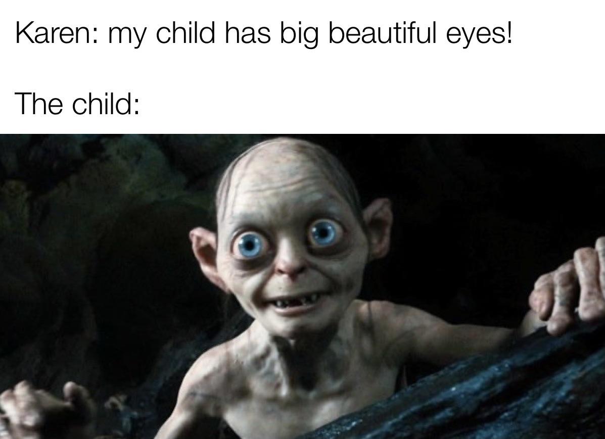 sign the contract meme - Karen my child has big beautiful eyes! The child Mil