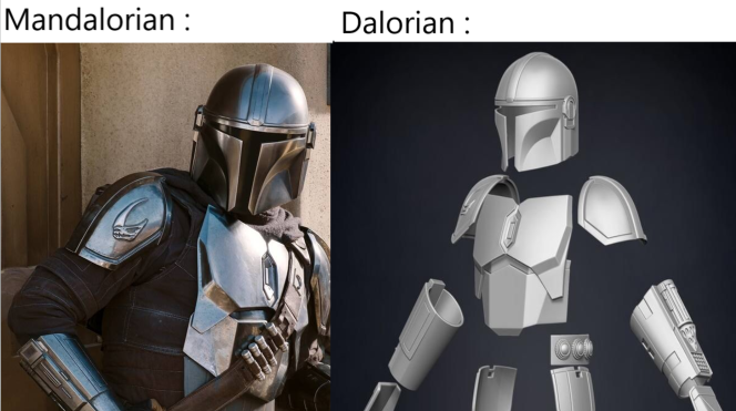 mandalorian old - Mandalorian Dalorian