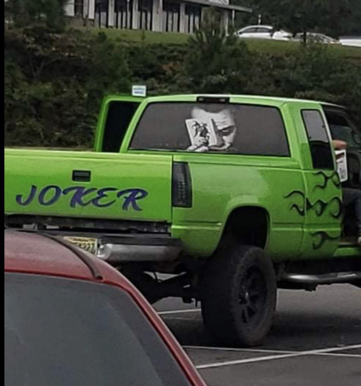 cringe pics - wtf pics - pikup truck - E Joker