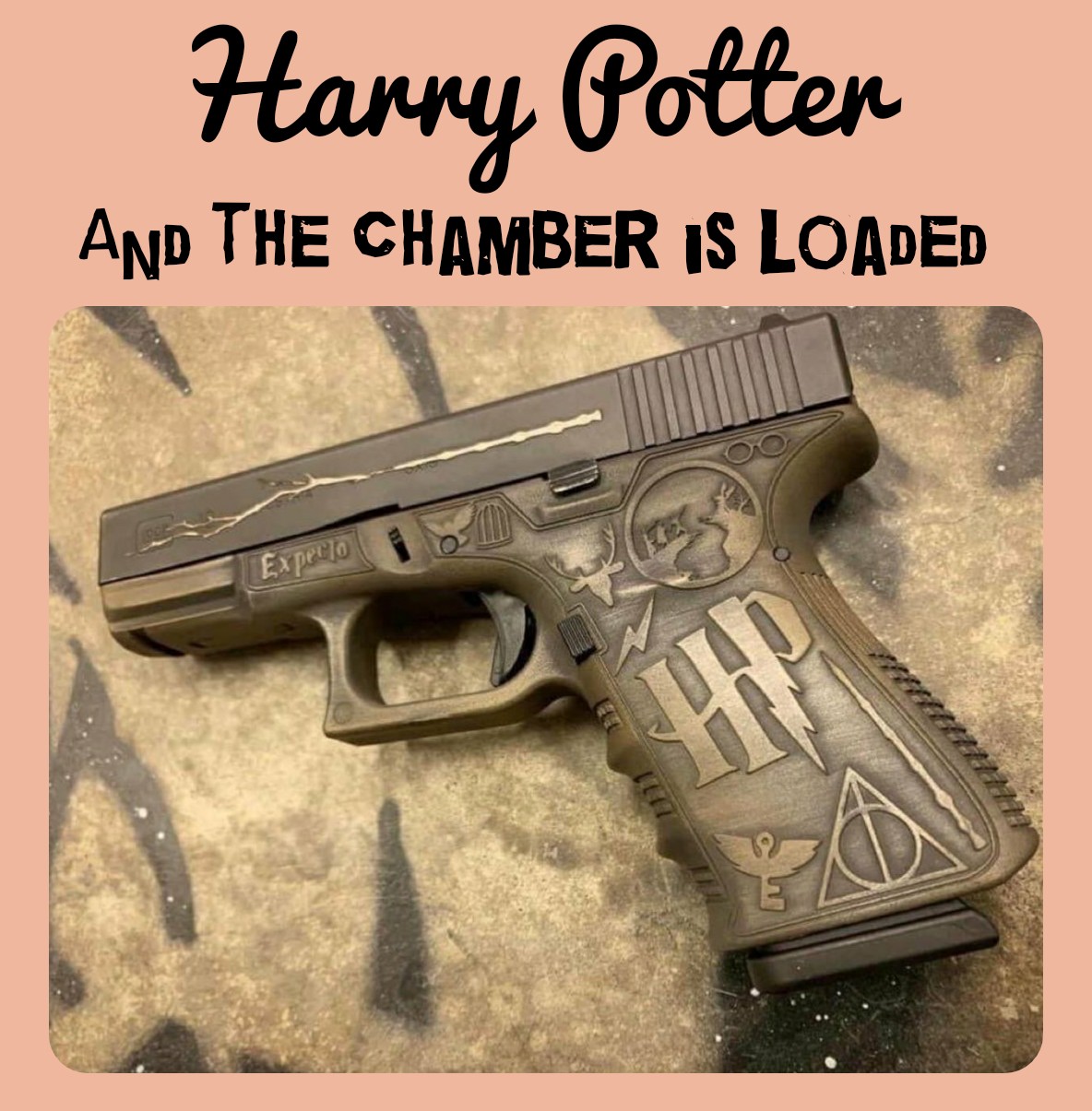dank memes - harry potter glock meme - Harry Potter And The Chamber Is Loaded M Expeclo