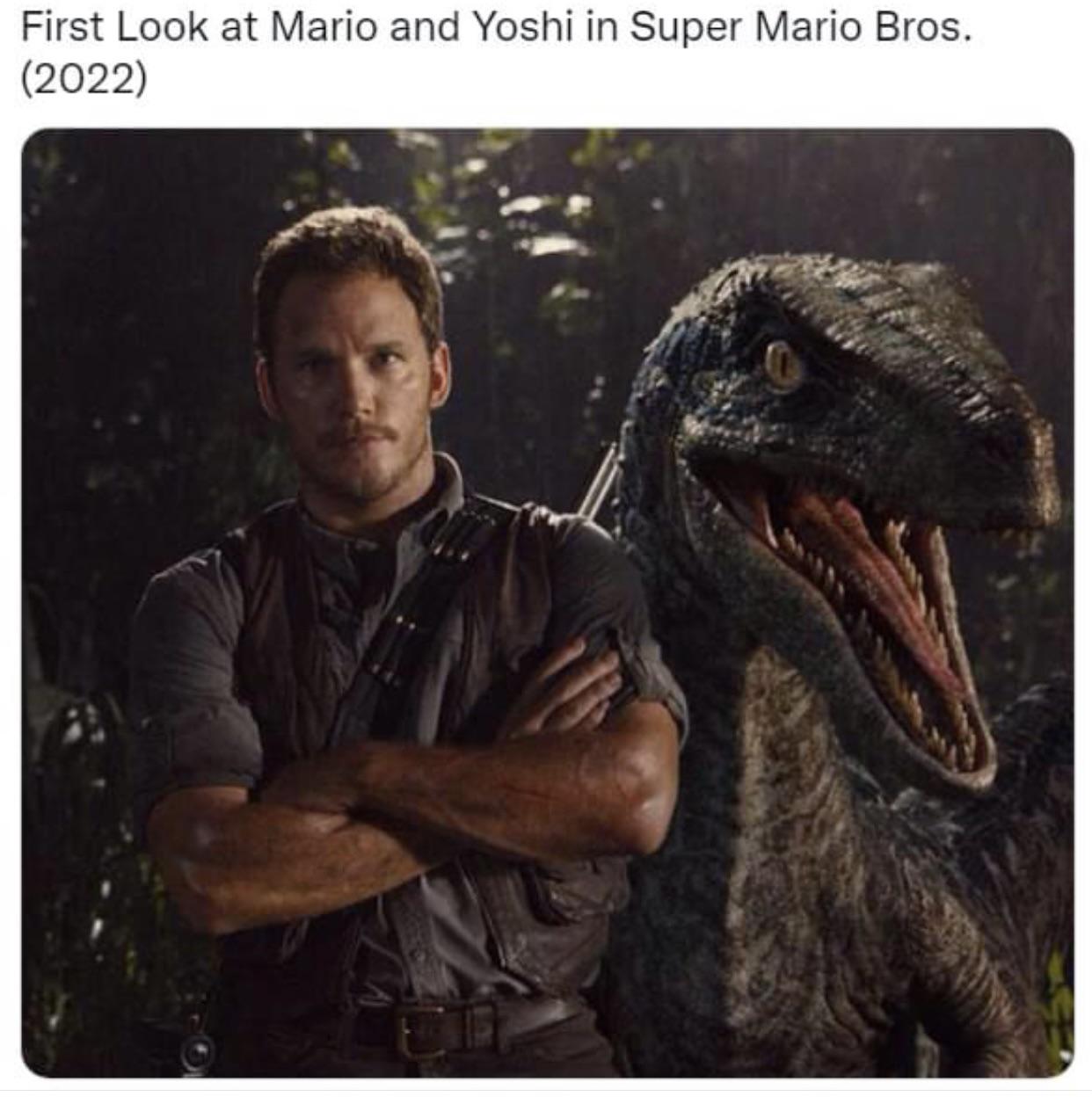 jurassic world x oc fanfiction - First Look at Mario and Yoshi in Super Mario Bros. 2022